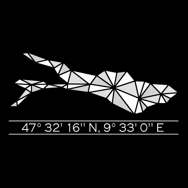 Lac de Constance | Coordonnées | Blanc