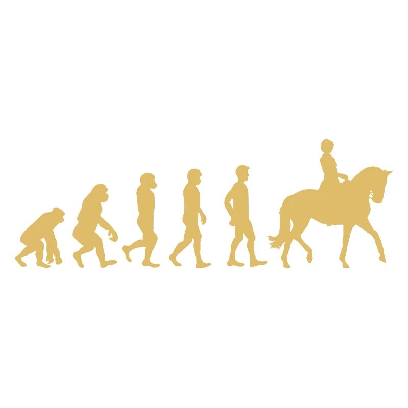 Pferd Reiten Evolution