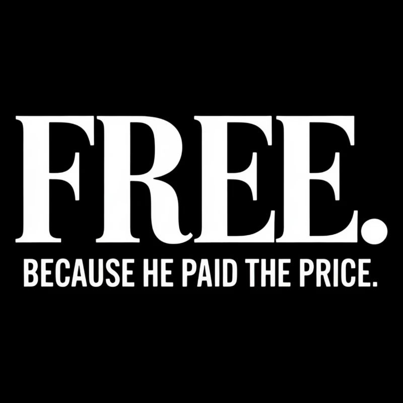 Libre parce qu’il a payé le prix chrétien