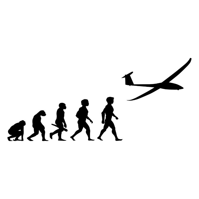 Evolution glider glider plane