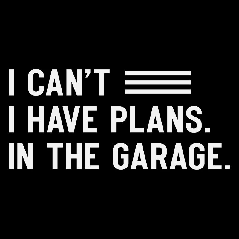 Je ne peux pas avoir de plans dans le garage