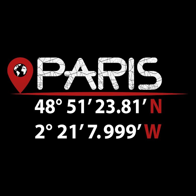 Coordonnées GPS de PARIS