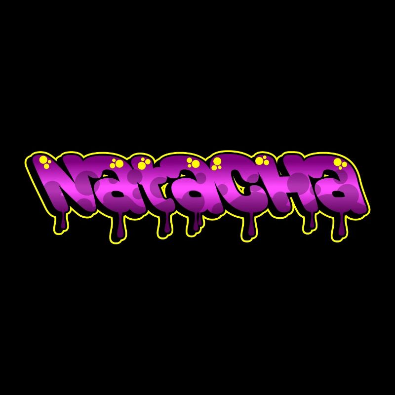 Graffiti First Name Natacha