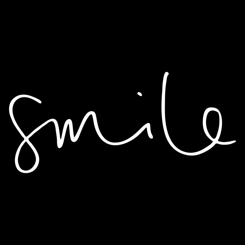 SMILE blanc
