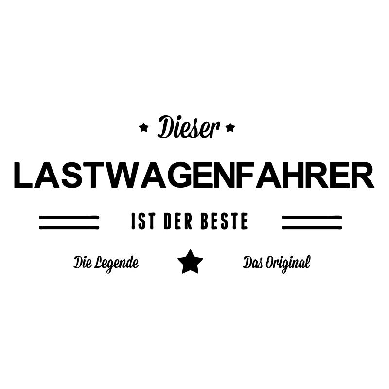 Bester Lastwagenfahrer