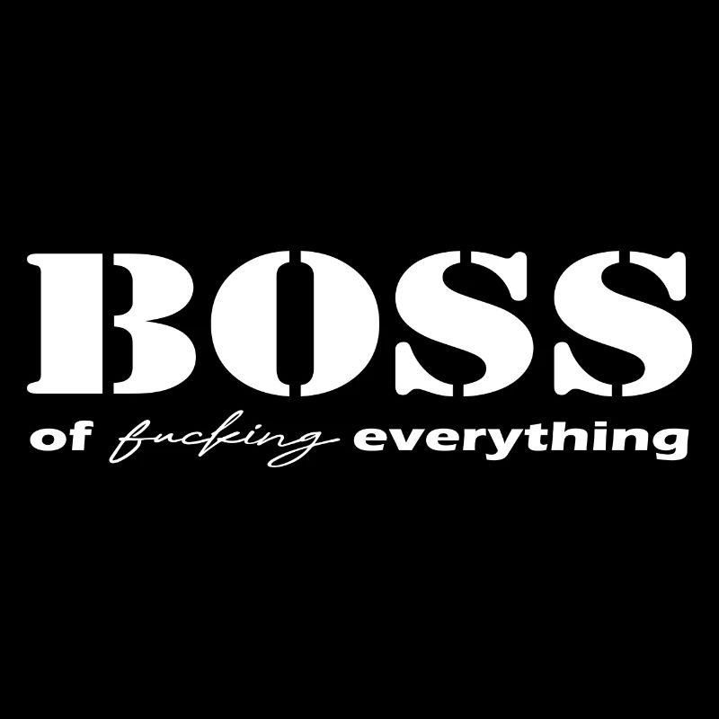 Boss de tout blanc