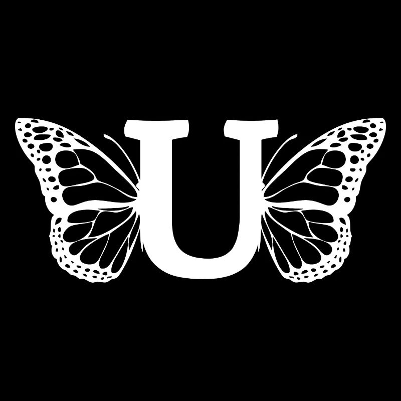 lettre u papillon