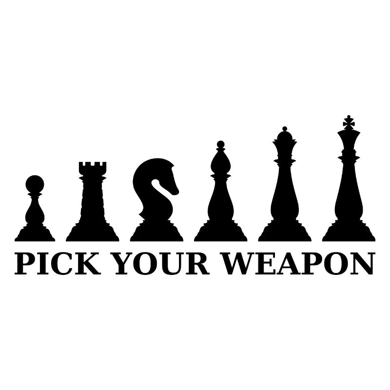 Choix d’échecs de votre arme noir