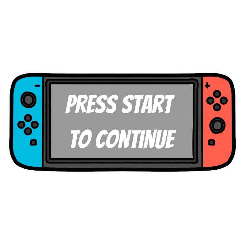Press Start to Continue – Switch style