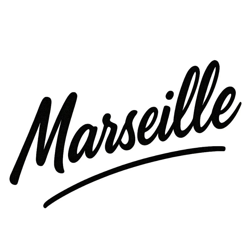Marseille Script Schwung