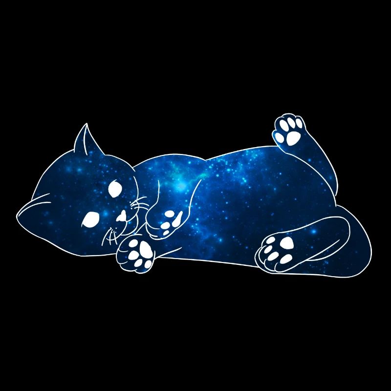 Galaxy Cat [Blue]