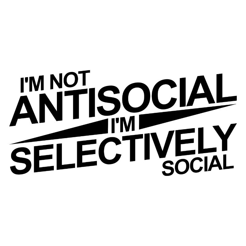 Don sélectif antisocial social de nerd de nerd
