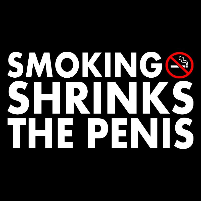 Smoking shrinks the penis