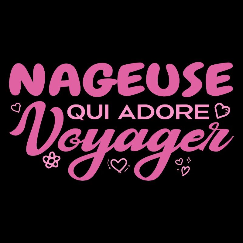 Nageuse globe-trotteuse passionnée de voyages