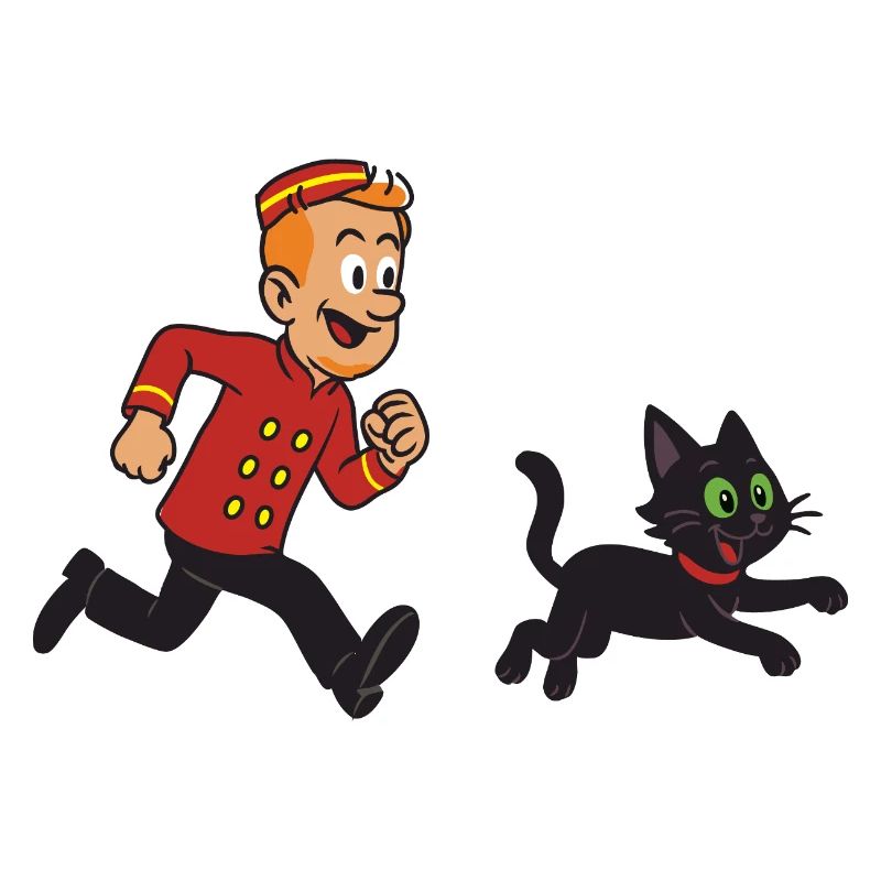 Franky & Meeko running