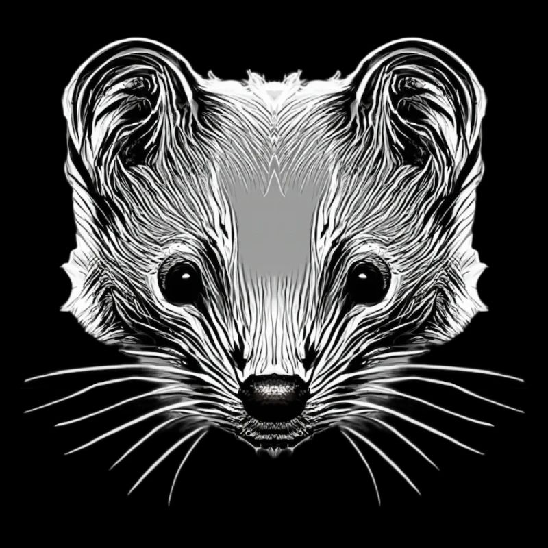 STYLIZED MARTEN HEAD