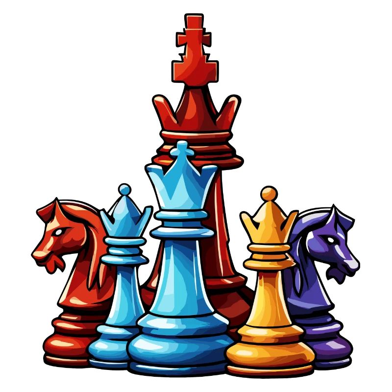 Chess / Pieces / Strategy / Brain Teaser / Nerd
