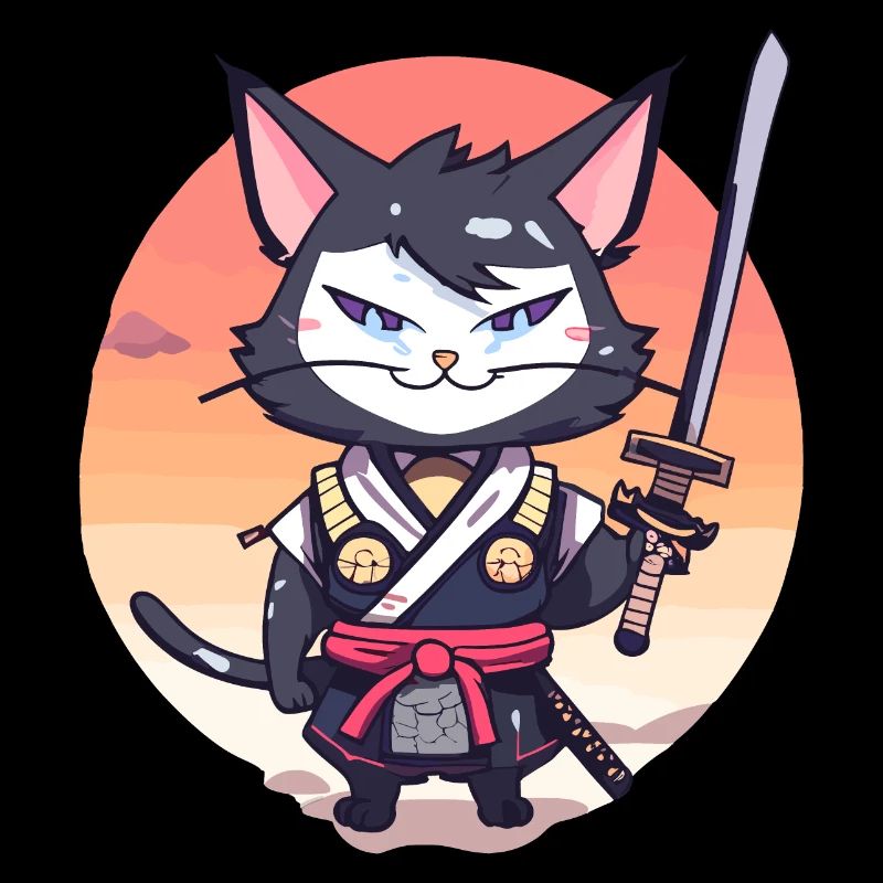 Samurai Cat #37