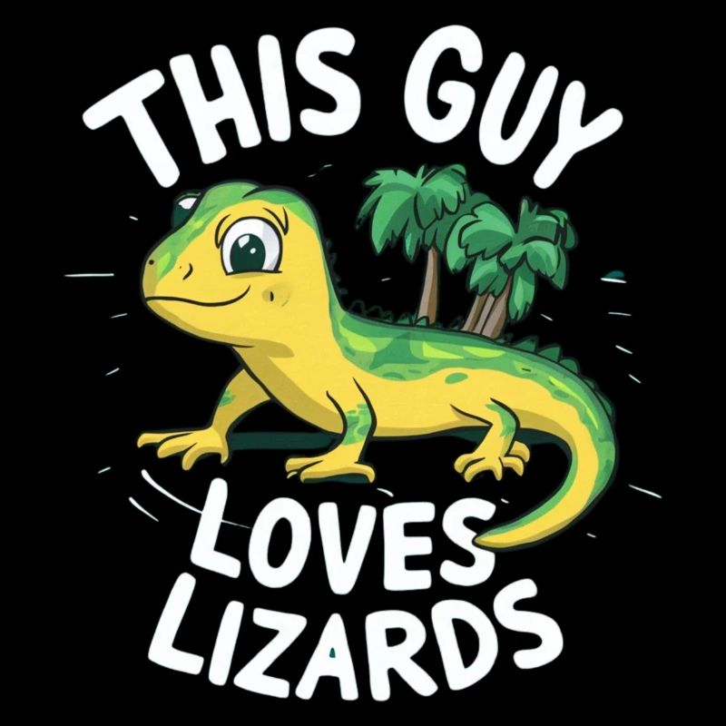 This Guy Loves Lizards