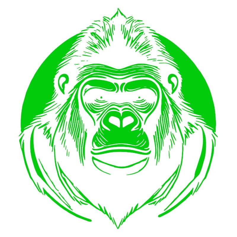 Logo du gorille vert