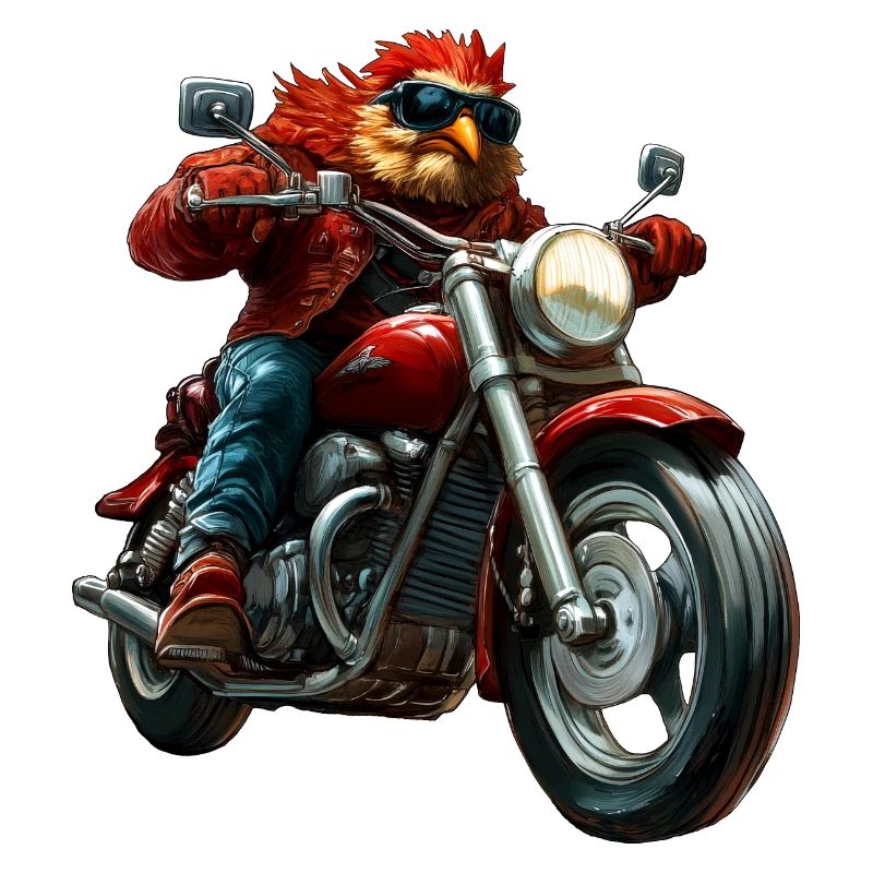 Chickens Motorcycle