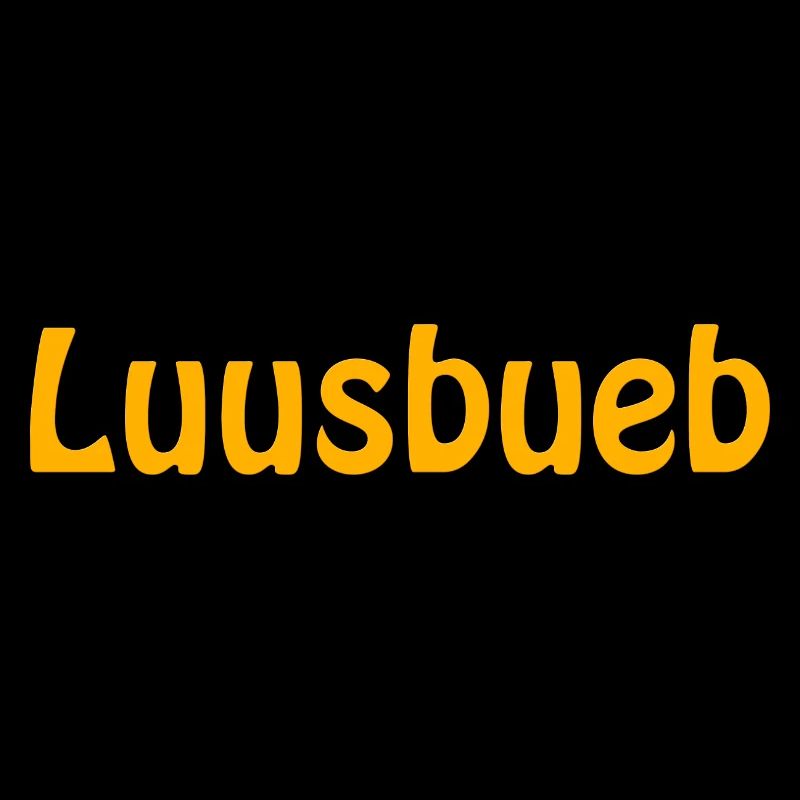Luusbueb Schwiizertüütsch Dialecte insolent bébé body