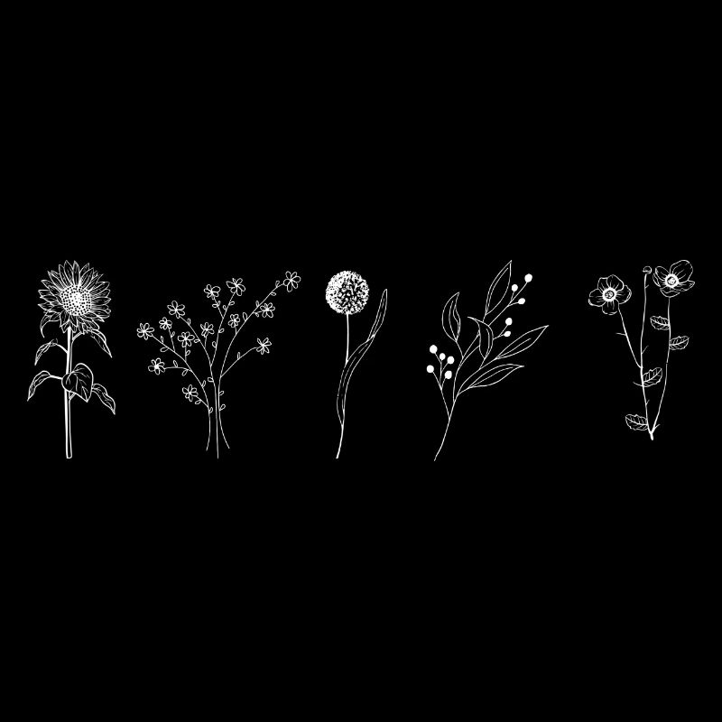 Minimalist flower