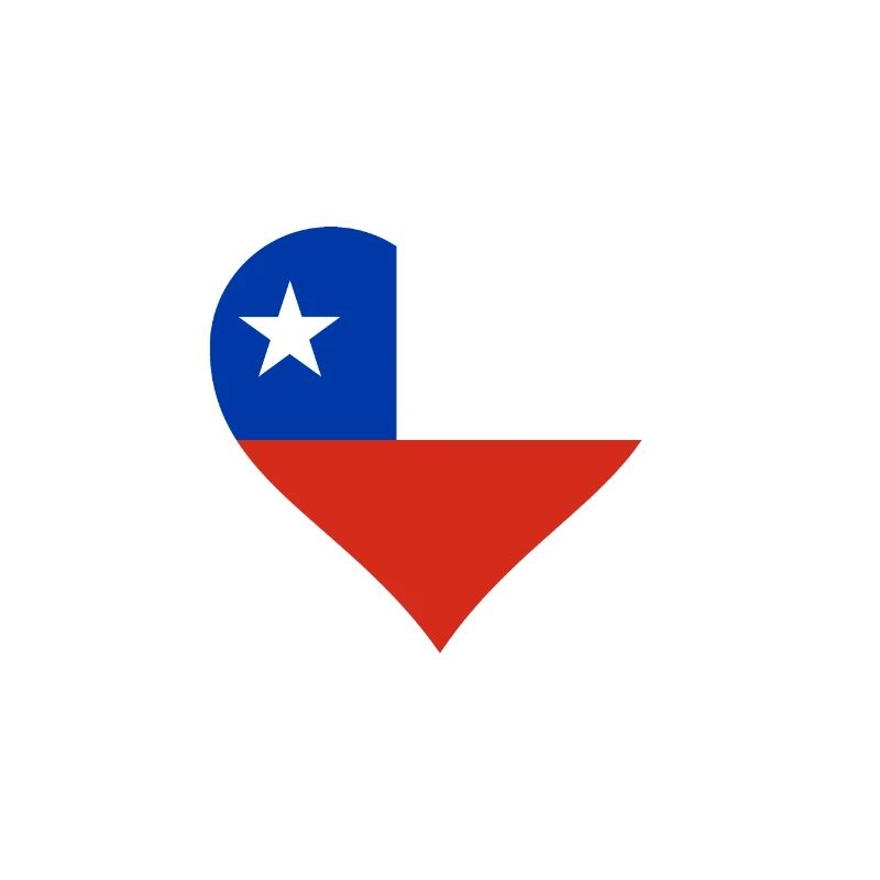 Chili drapeau chilien drapeau