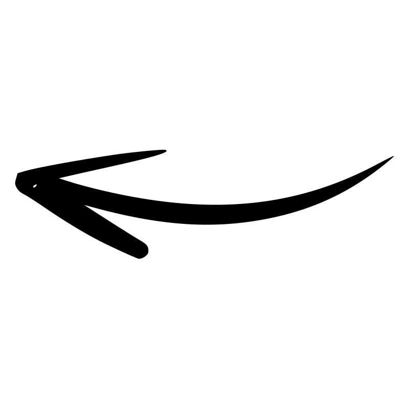 Arrow drawing sketch black