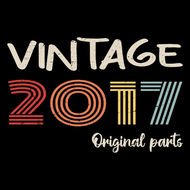 Original 2017 Vintage | Birthday Present 2017