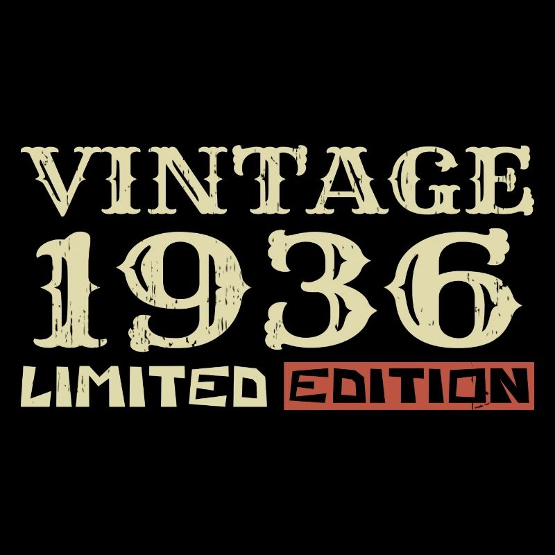 1936 Vintage: Einzigartiges Retro-Geschenk zum 88-jährigen Jubiläum