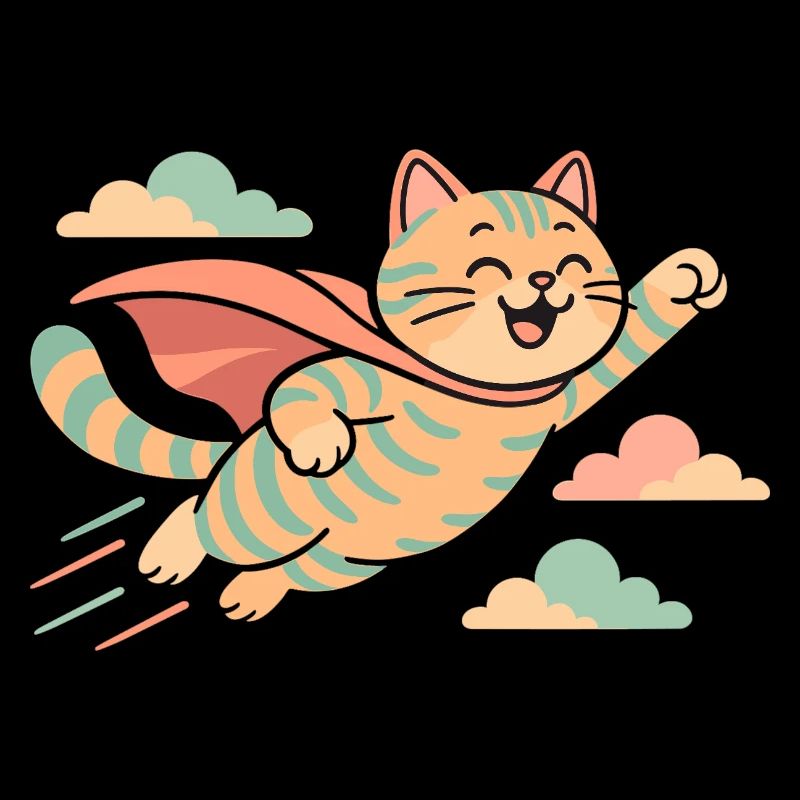 Super Katze Britisch Kurzhaar getigert Geschenk