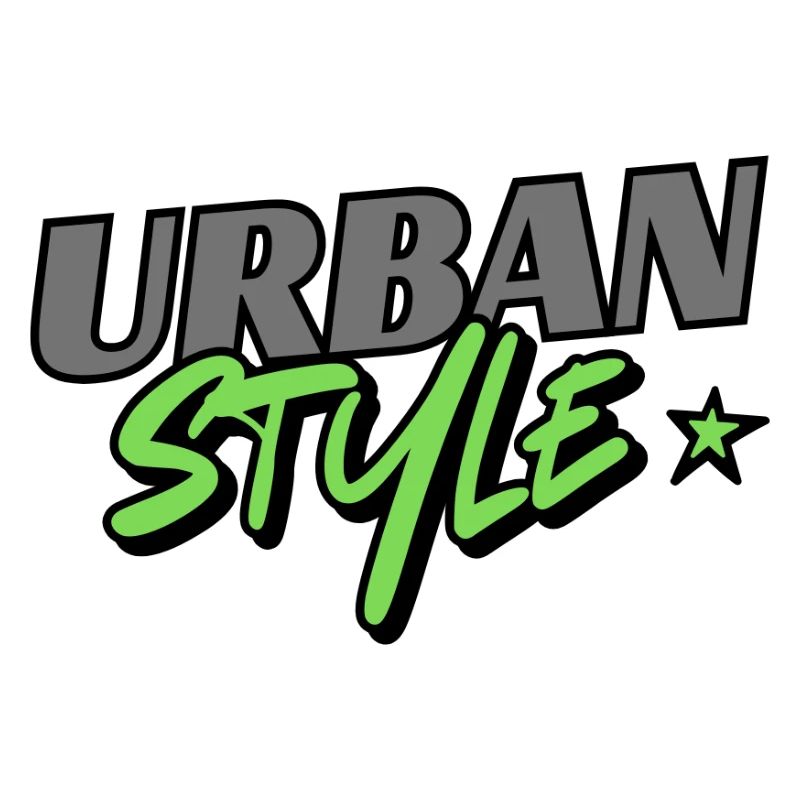 Style urbain – Look graffiti avec un accent vert