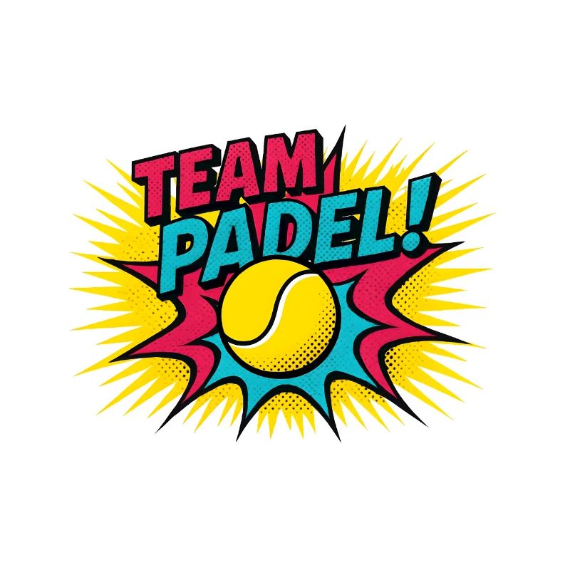 Équipe Padel Pop Art Explosion