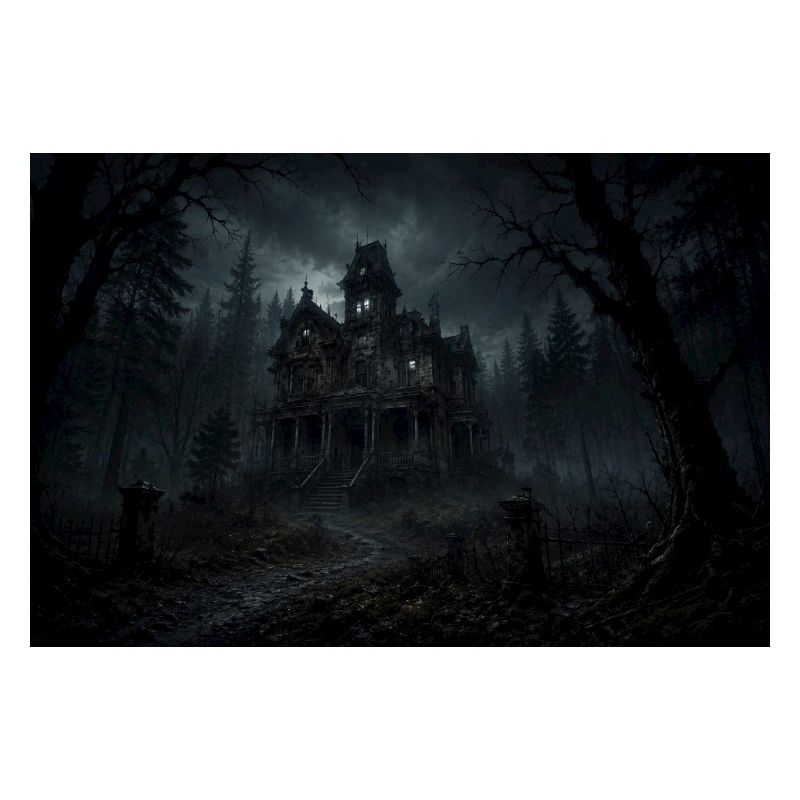 Maison hantée dans la Forêt de Nuages