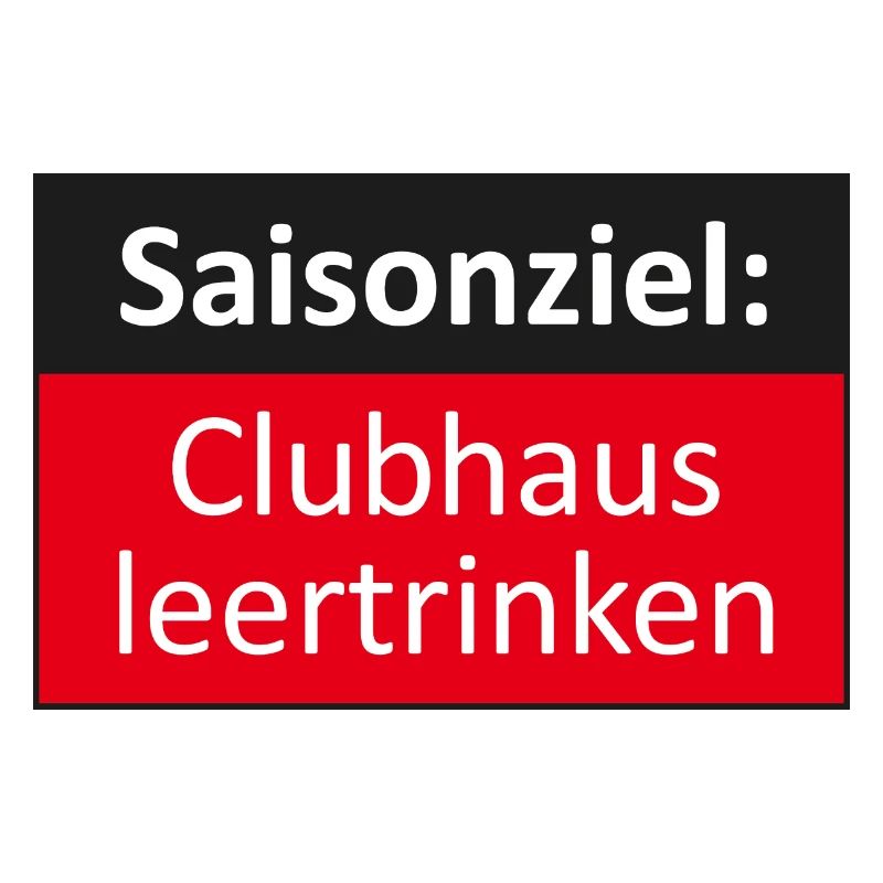 Saison Objectif: vide boisson club