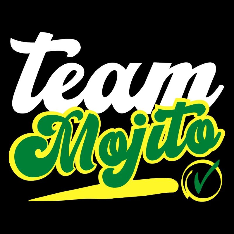 team mojito personalisierte Humor Geschenkidee