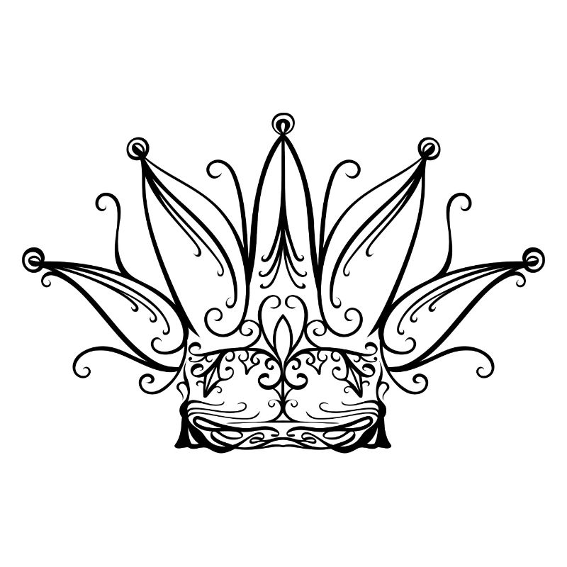 Couronne de carnaval de carnaval de Fool’s Cap