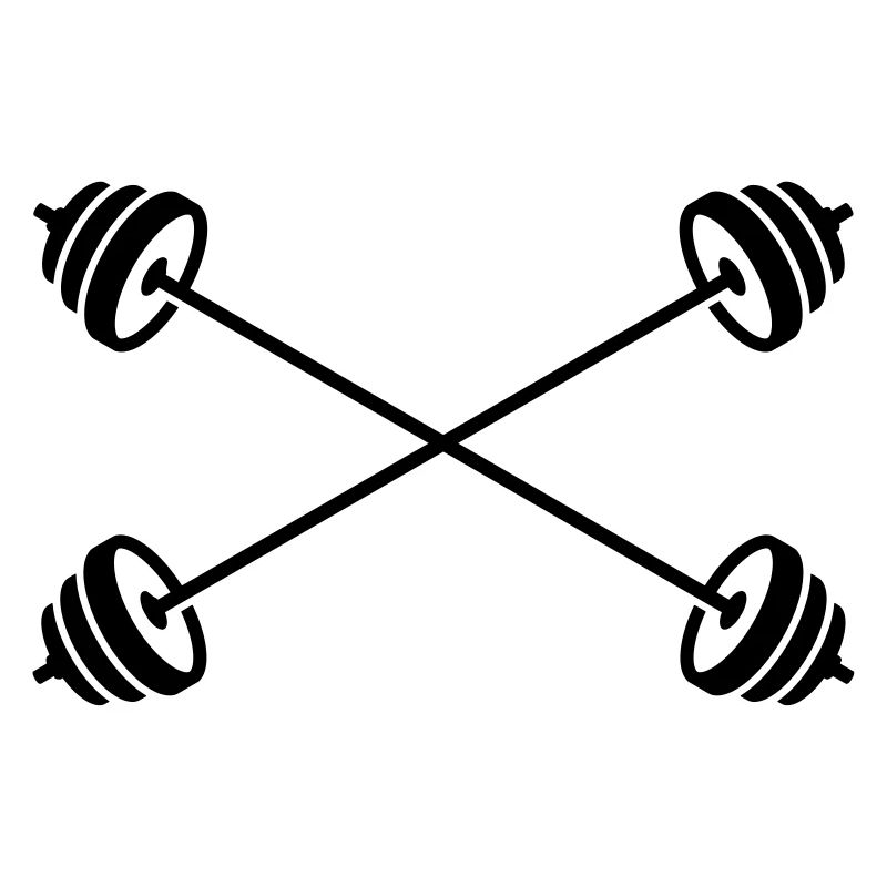 Crossed barbells