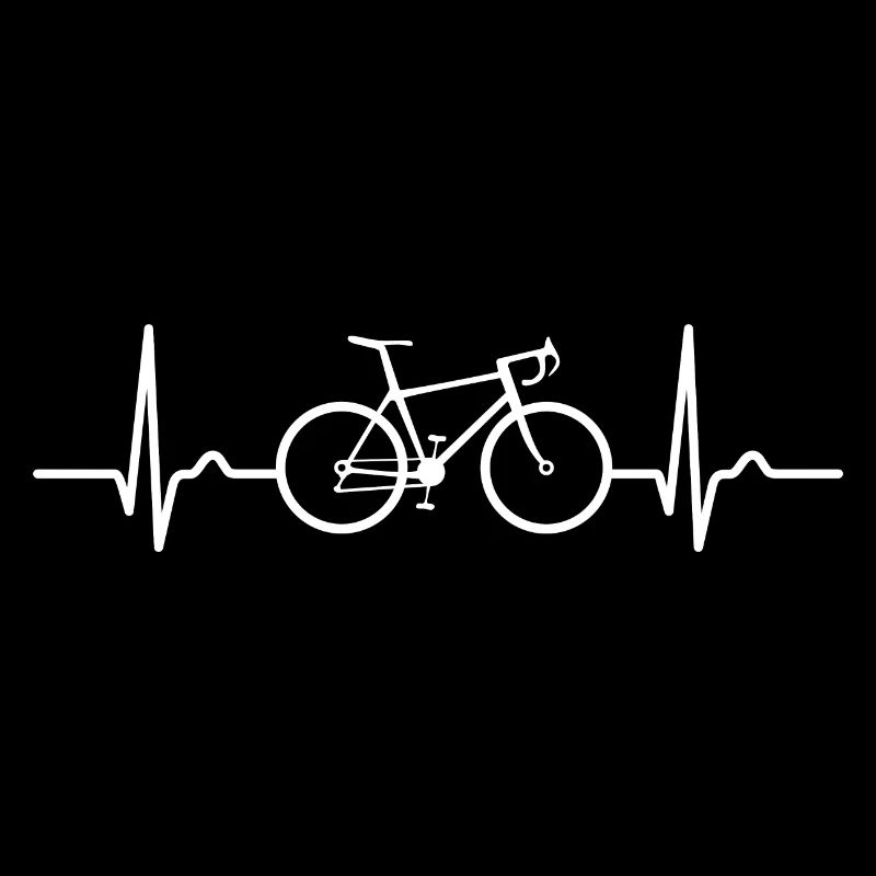 Courbe ECG - Courbe cardiaque - Vélo