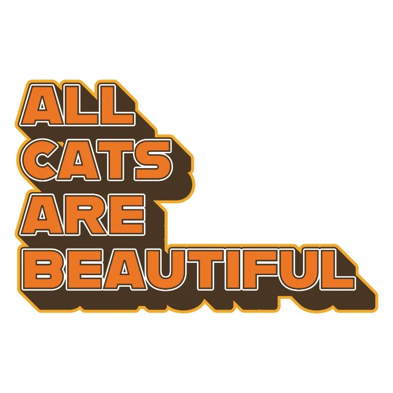 Tous les chats sont beaux – une déclaration élégante