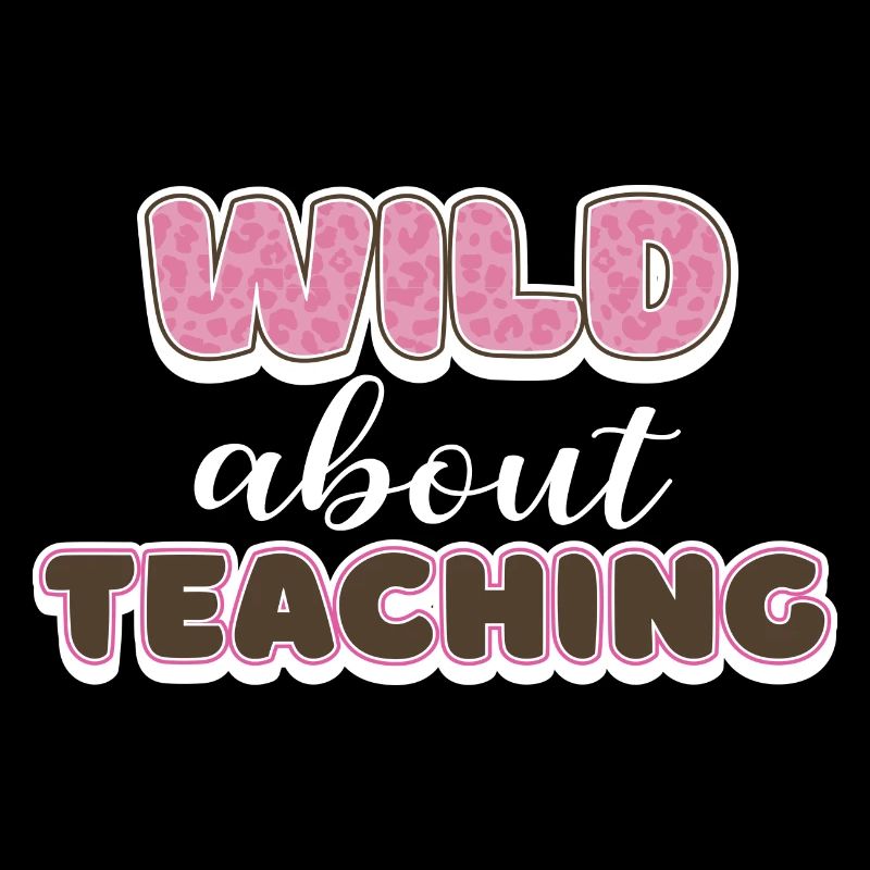 Wild About Teaching Lehrer Schule Pre-K Tier