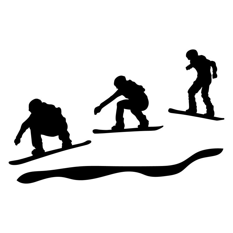 Snowboard racing