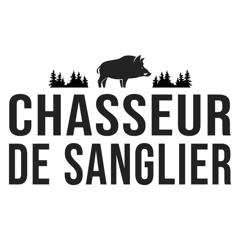 chasseur de sanglier cadeau cool chasse