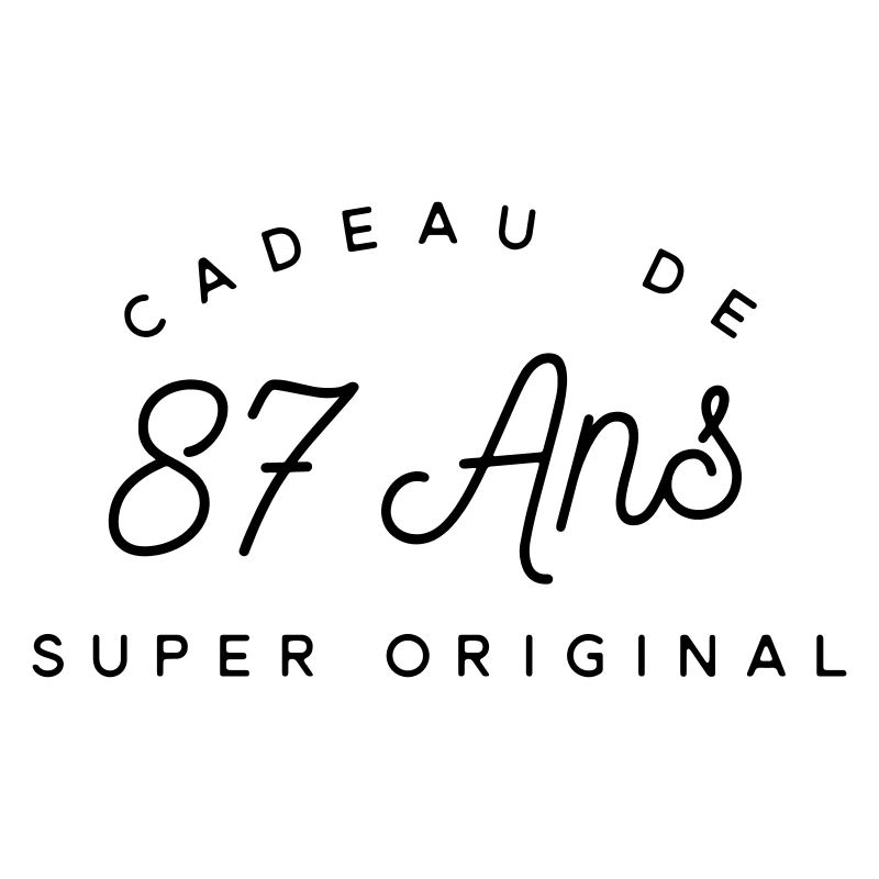 Cadeau 87 ans 
