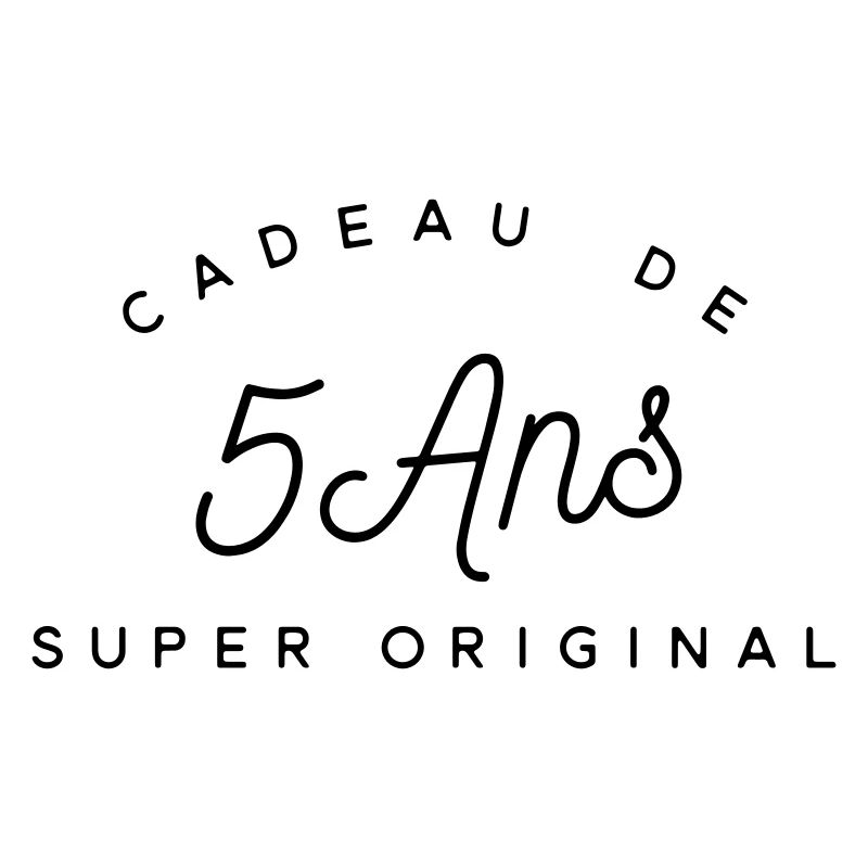 Cadeau 5 ans 