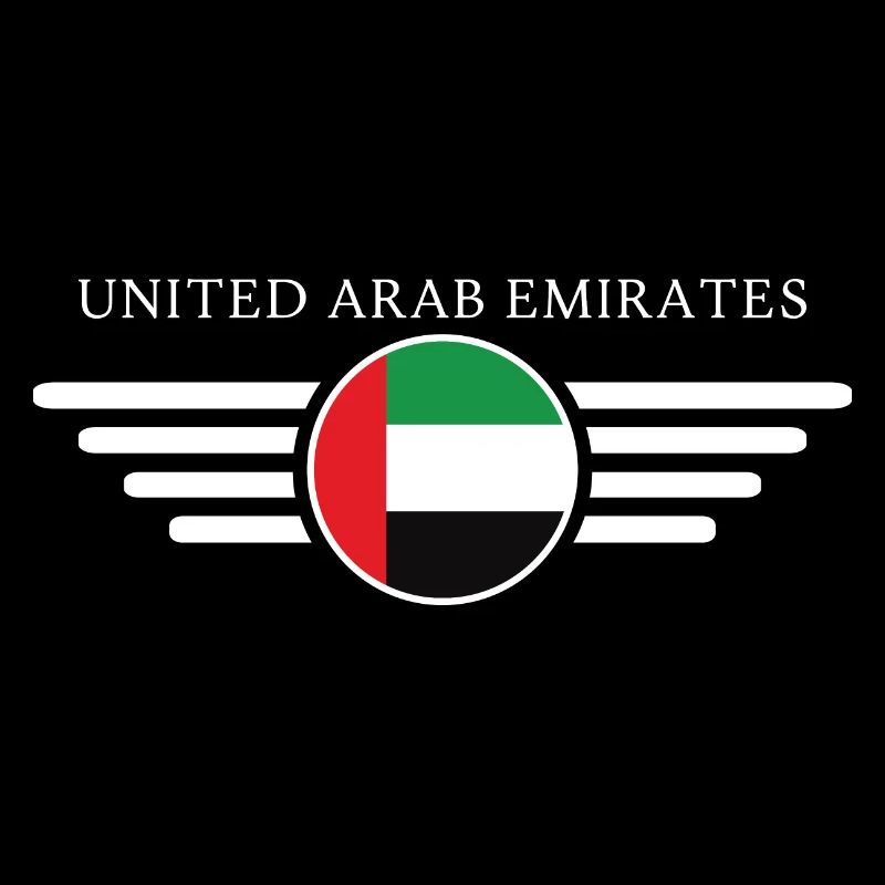 Émirats arabes unis Style Design T-shirt