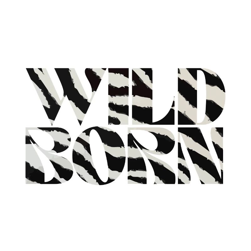 Wild Born Safari Zebra Pattern Design