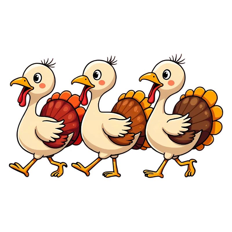 Bébé dinde de Thanksgiving