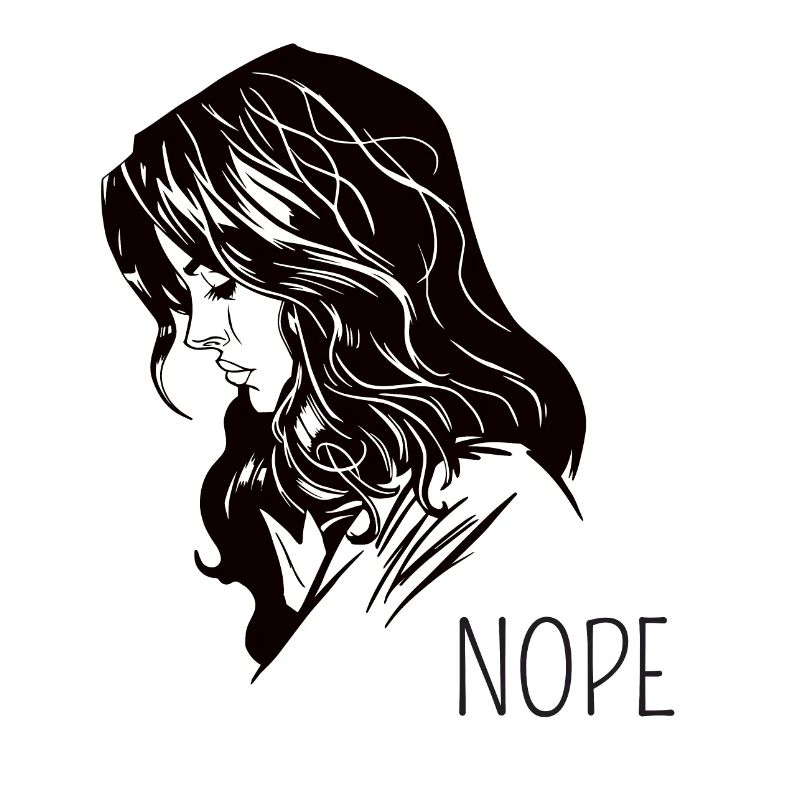 nope girl
